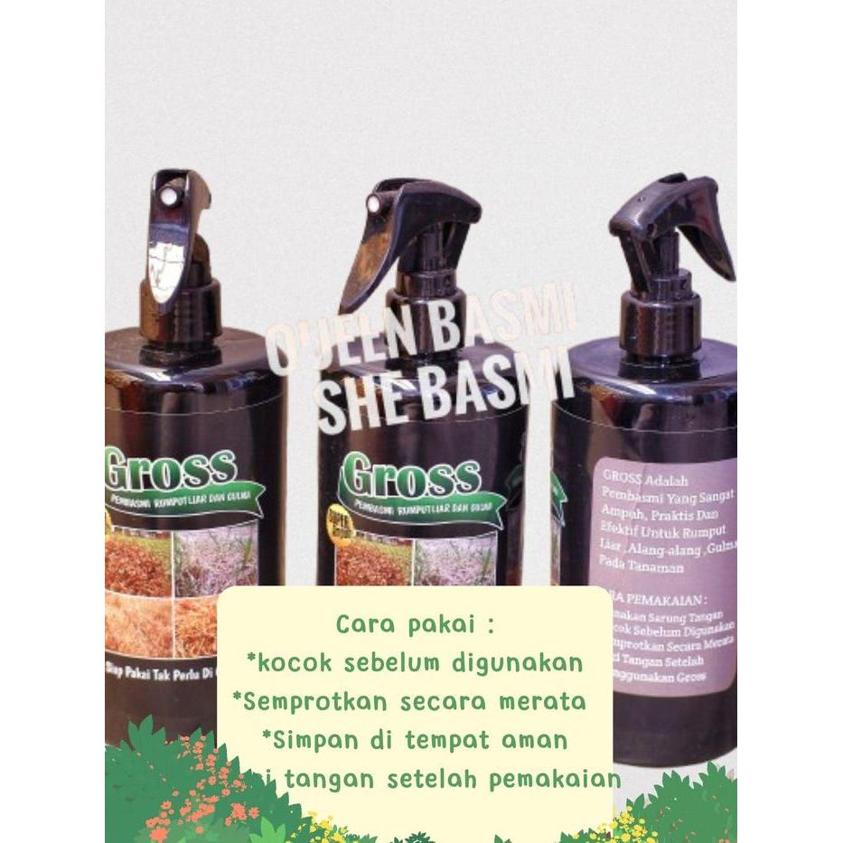 Gross Racun Rumput, Herbisida, Pembasmi Rumput Liar Ampuh Tbk