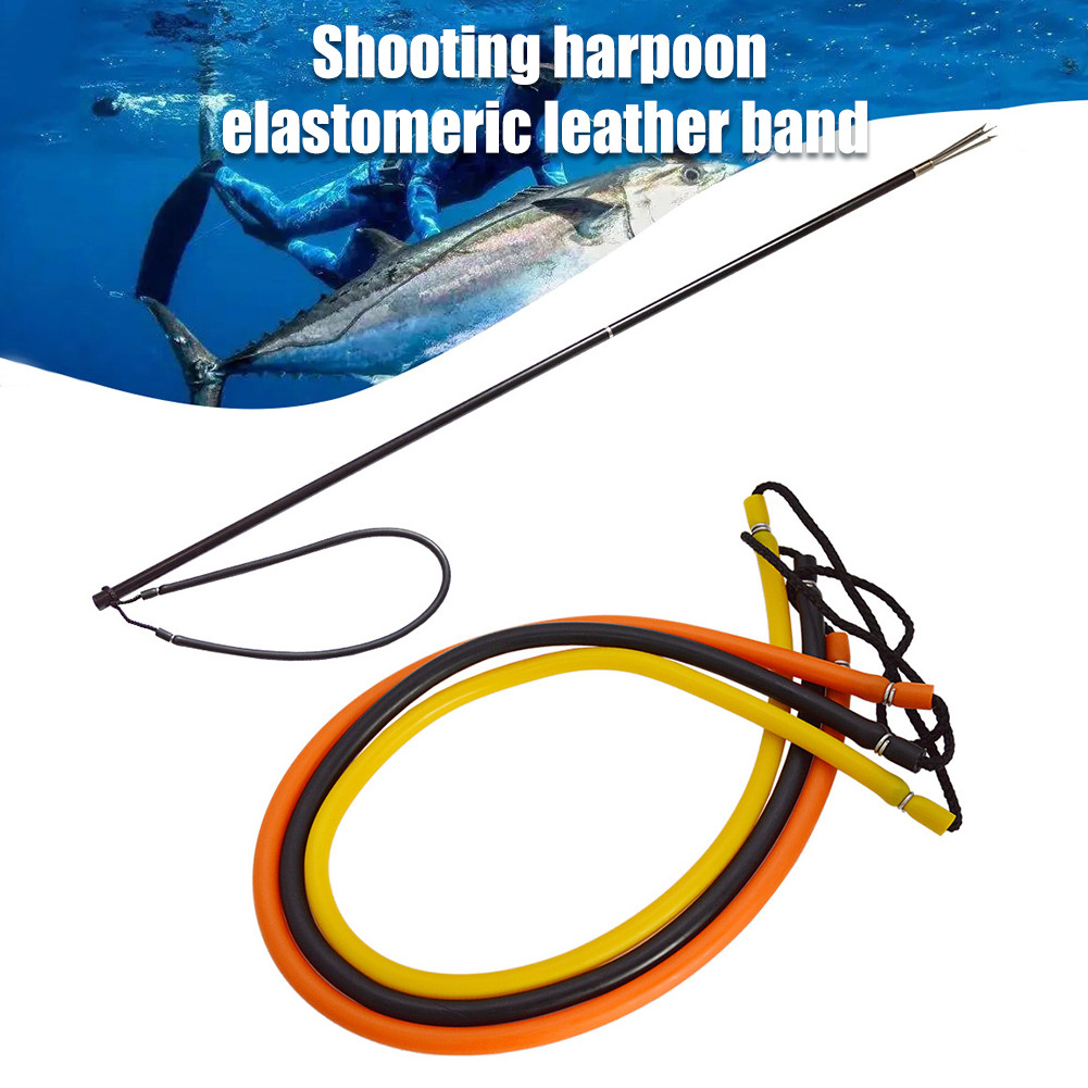 Best Price Speargun Rubber Bands Elastic Rubber Fishing Hand Spearing Equipment Speargun Pole Spear 