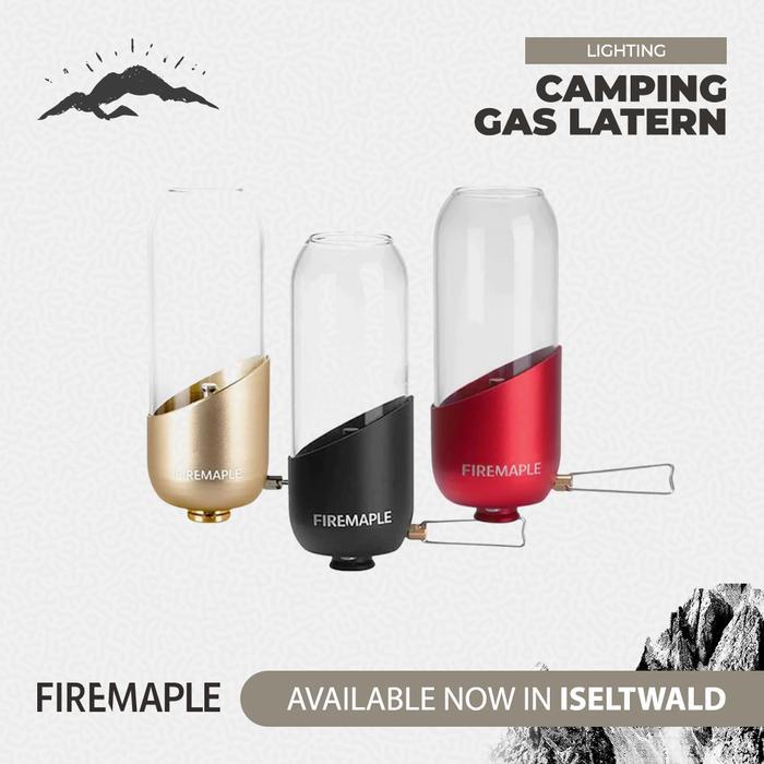 Lampu Gas Firemaple Orange Camping Gas Latern
