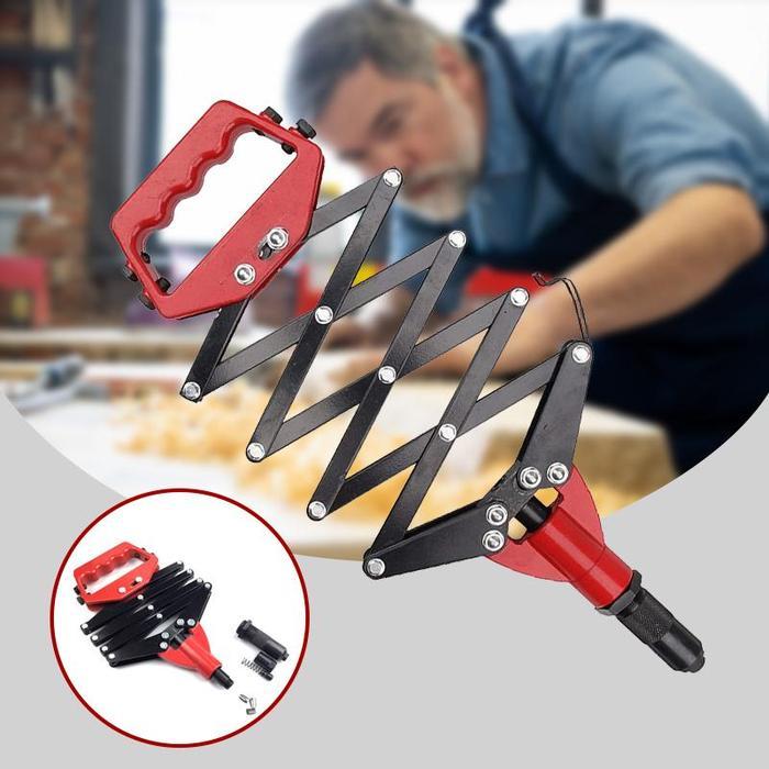 FOLDABLE RIVET GUN REINFORCED FOLDING RIVET GUN PROFESSIONAL MANUAL RIVET GUN CORE PULLING NAIL GUN