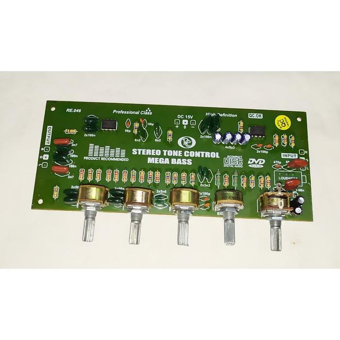 KIT RANIC KIT TONE CONTROL STEREO MEGA BASS-RE.046/232