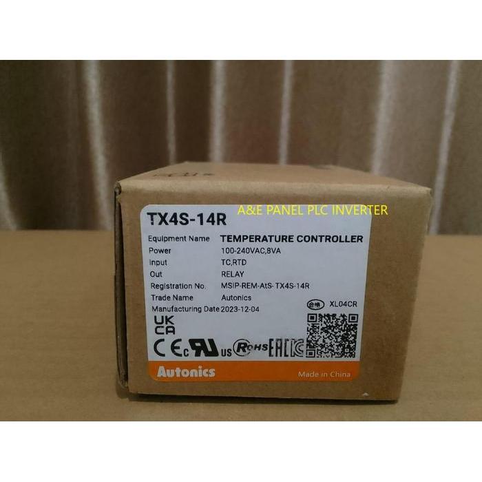 Temperature Controller Autonics Tx4S-14R Tx4S 14R Tx4S14R Co