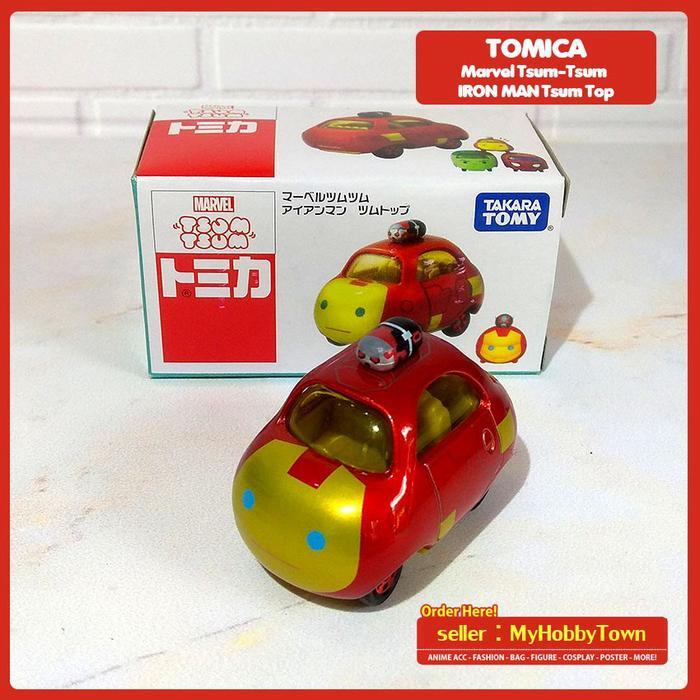 Mainan Diecast Disney Tsum Tsum Marvel Iron Man