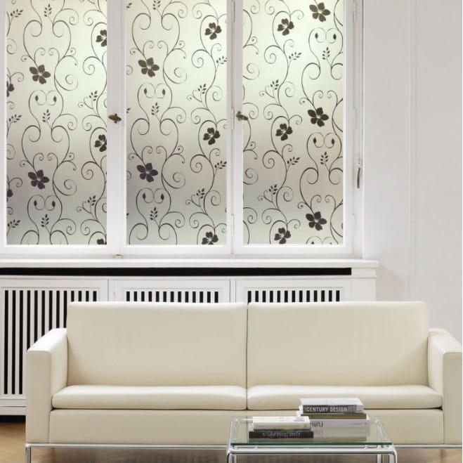 Stiker Kaca Jendela Sandblast 1 Roll Panjang 4 Meter Motif Bambu Kertas Plastik Sticker Tbk