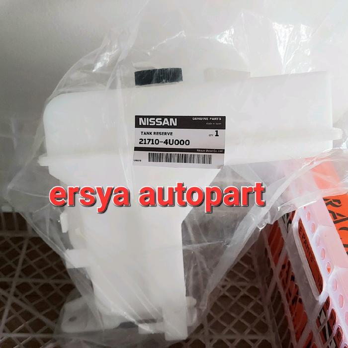 Tabung air radiator nissan xtrail T30 serena C24 ori nissan tabung cadangan air radiator reservoir