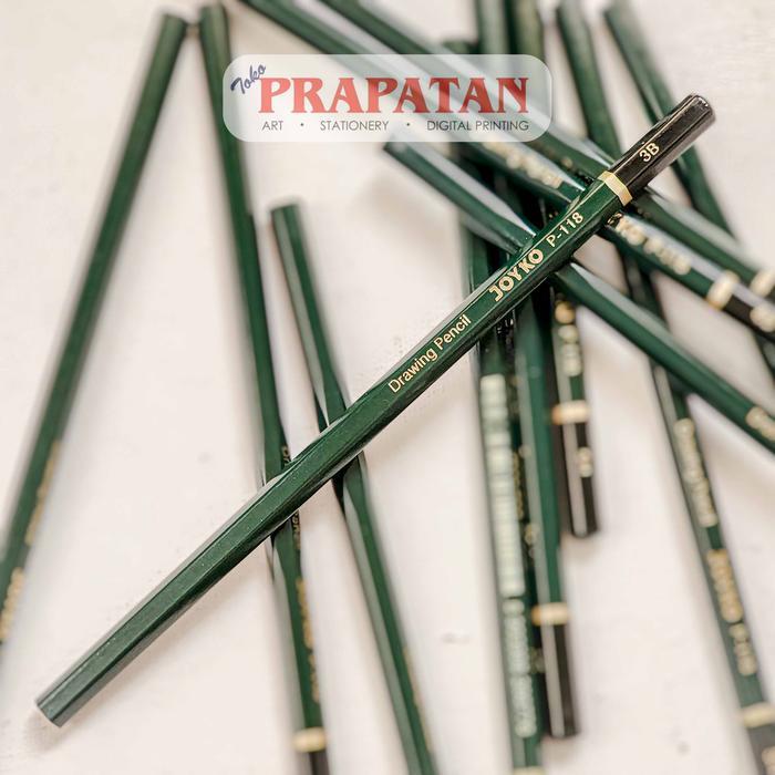 [] Joyko P-118 Drawing Pencil 5H-8B Pensil Gambar