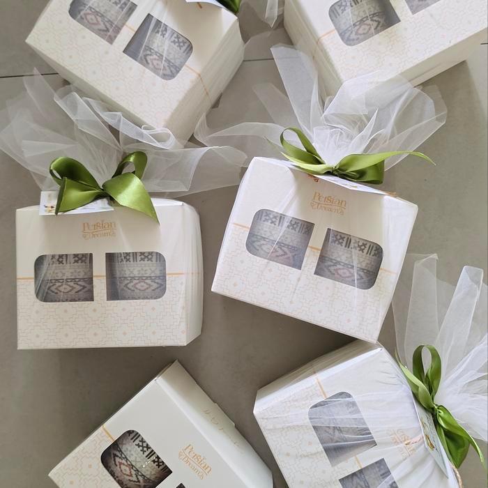 hampers lebaran gelas ocha set
