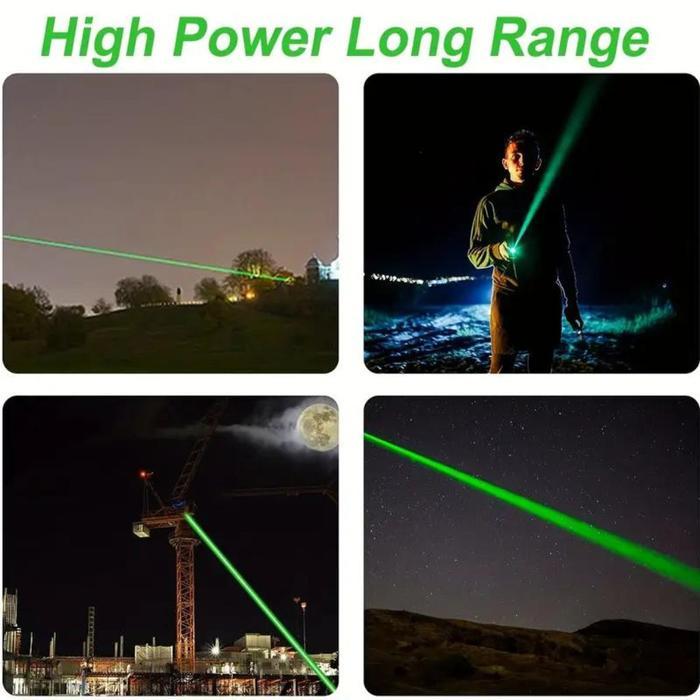 Laser Pointer Presentasi 303-A / Lampu Leser Hijau Jarak Jauh