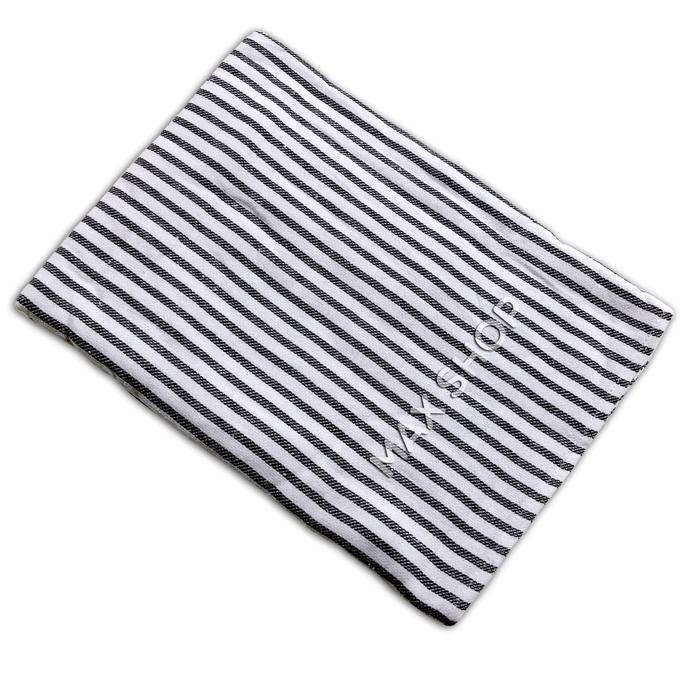 Selimut Salur Jadul Single Hitam Putih / Blanket 120 x 180 cm