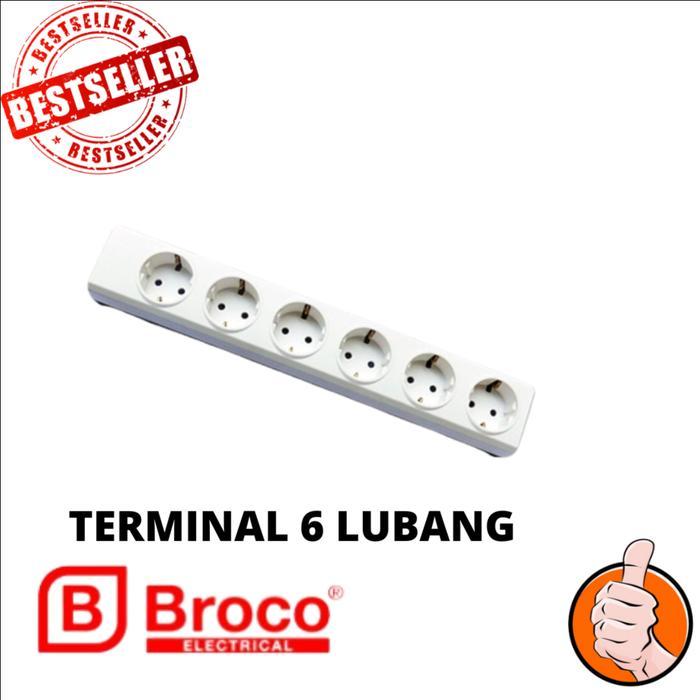 Murah TERMINAL 6 LUBANG BROCO