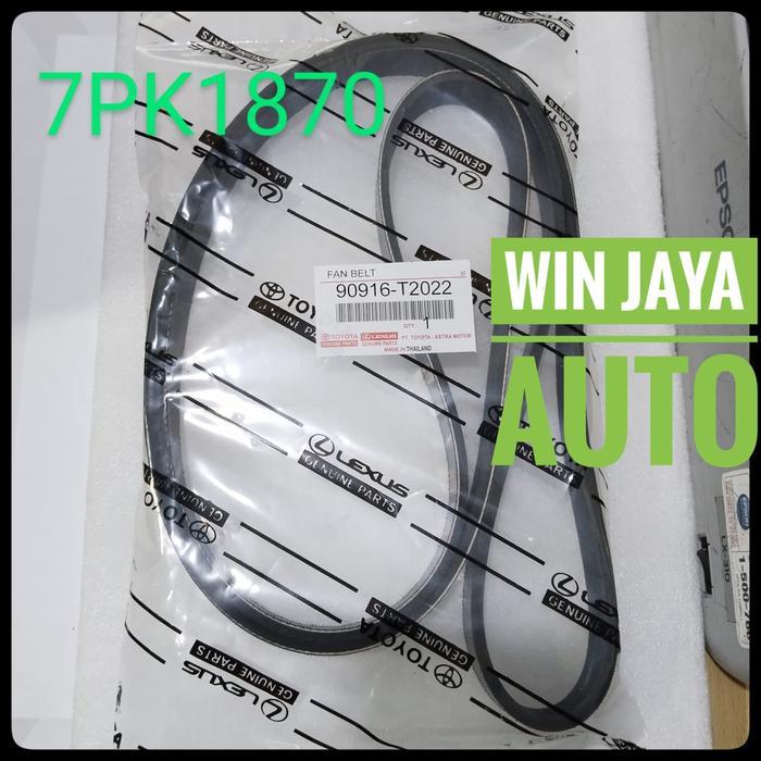 Fan Belt Innova Reborn Bensin Hilux Fortuner Bensin Tali kipas 7pk1870
