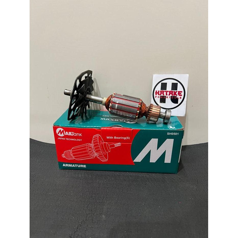 MAILTANK SH0501 ARMATURE MESIN GERINDA SH05 ORIGINAL / ANGKER GERINDA