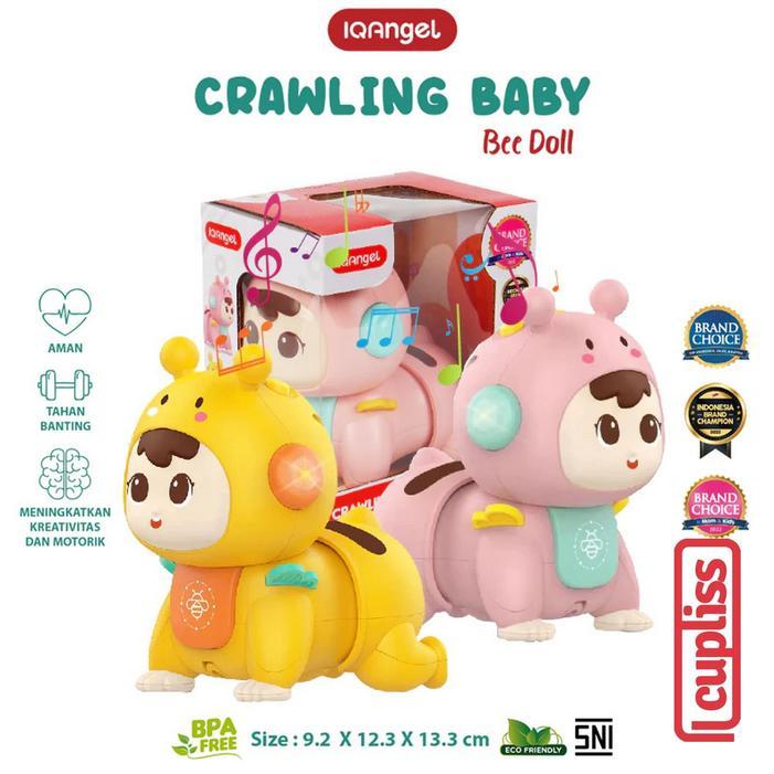 IQANGEL Crawling Baby Doll IQ0707 Mainan Edukasi Anak IQ Angel