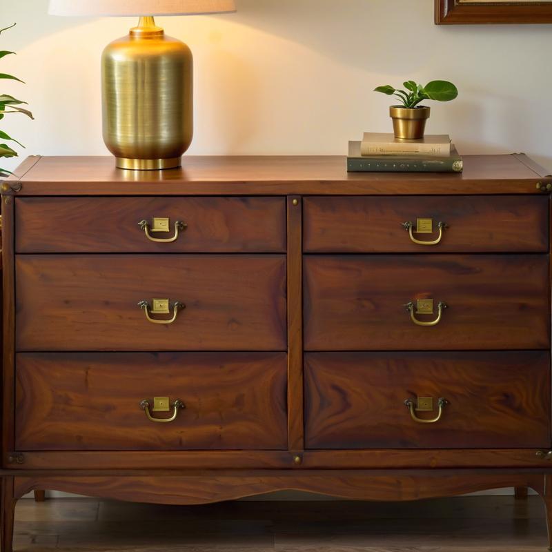 New Chinese Style Copper Drop Ring Cabinet Pull Knob Kitchen Furniture Decorative Hardware