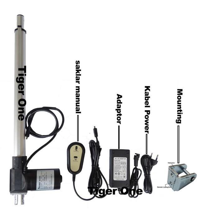 Aktuator, Actuator 24V Linear Aktuator, Linear Actuator 30cm 6000N