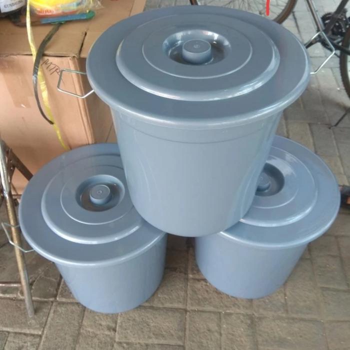 Ember Plastik 40 Liter+Tutup/Bak Plastik 40Ltr+Tutup