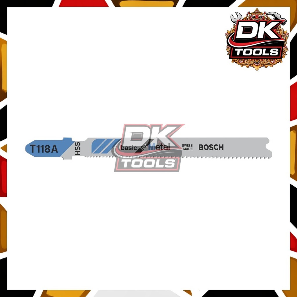 Bosch T118A mata jigsaw untuk besi -mata gergaji besi jigsaw blade for metal T118A