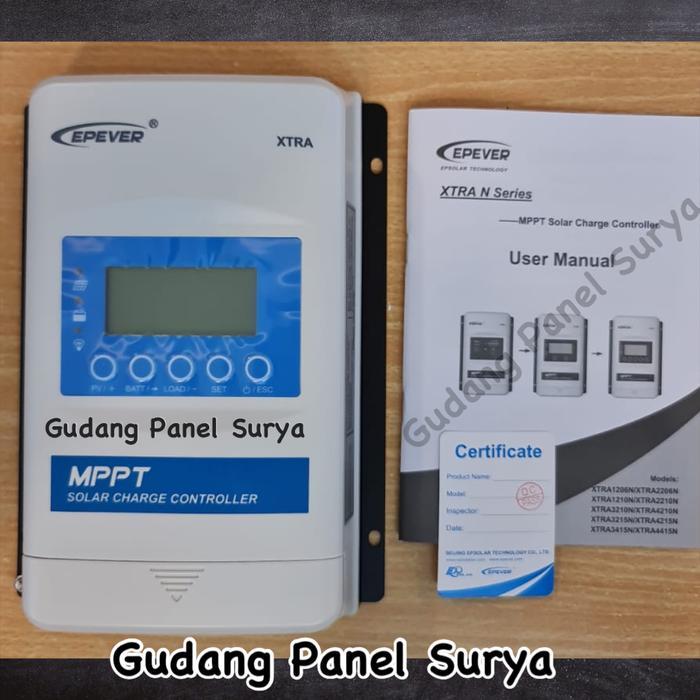 Solar Charge Controller SCC Epever XTRA 2210N 20a Real MPPT 20A