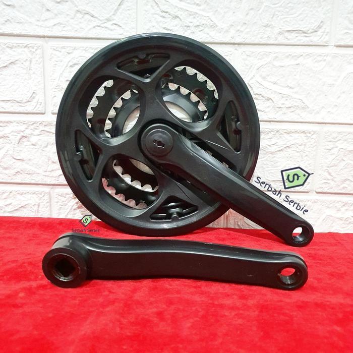 Gear Gir Crank Depan Tengah Sepeda Multi Speed 3 Susun Bb Kotak Mtb