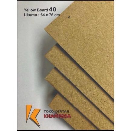 " YELLOW BOARD TEBAL NO : 40 "