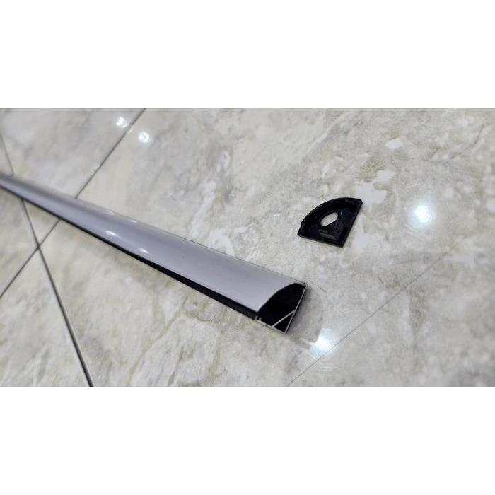 "New" U Channel Aluminium untuk Led Strip 1 meter