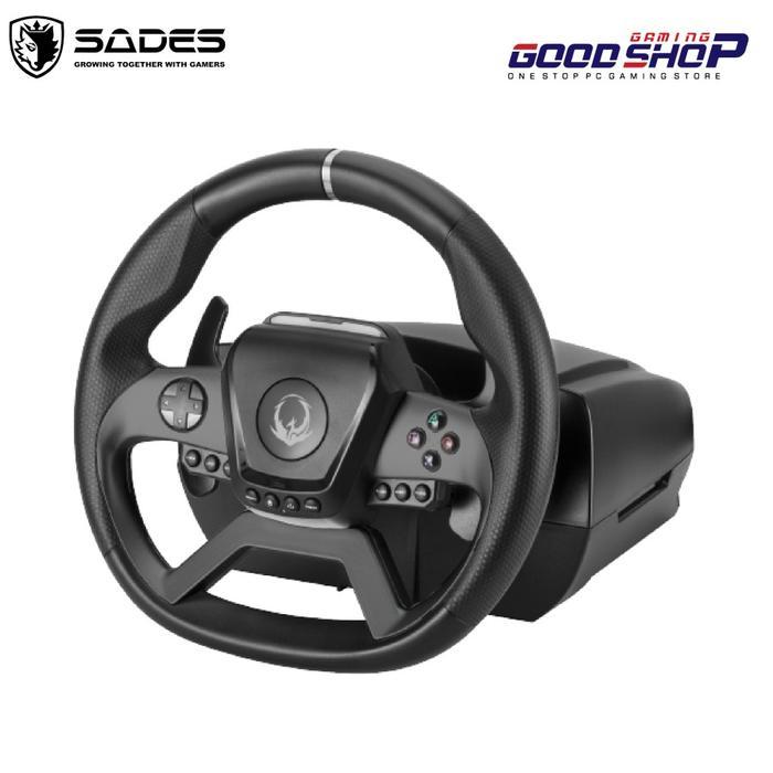 SADES RYUNIX KAIJU FORCE FEEDBACK RACING WHEEL XR1 STIR