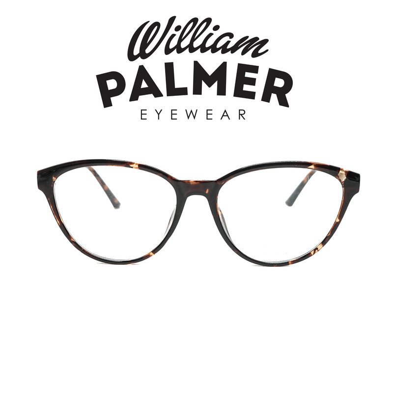 William Palmer Kacamata Pria Wanita Shell 8226 C7 Amber