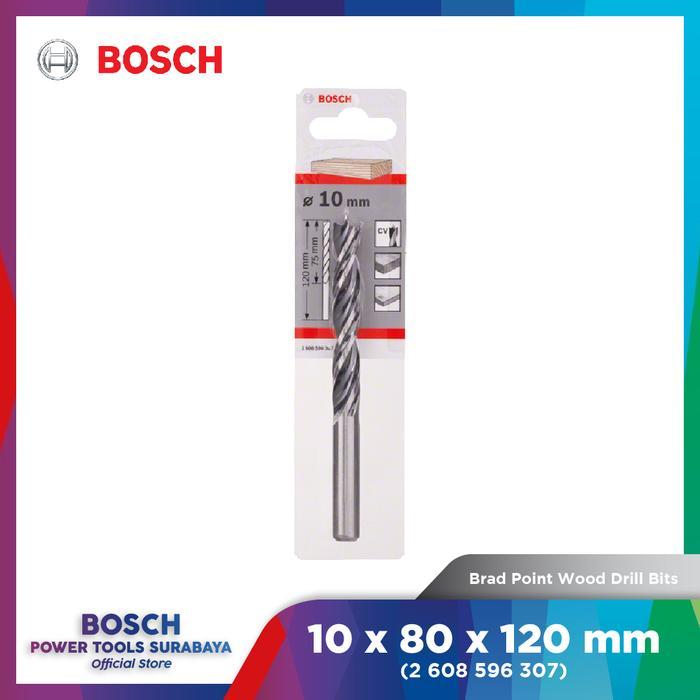 Mata Bor Kayu Bosch 10mm Brad Point Wood Drill Bits
