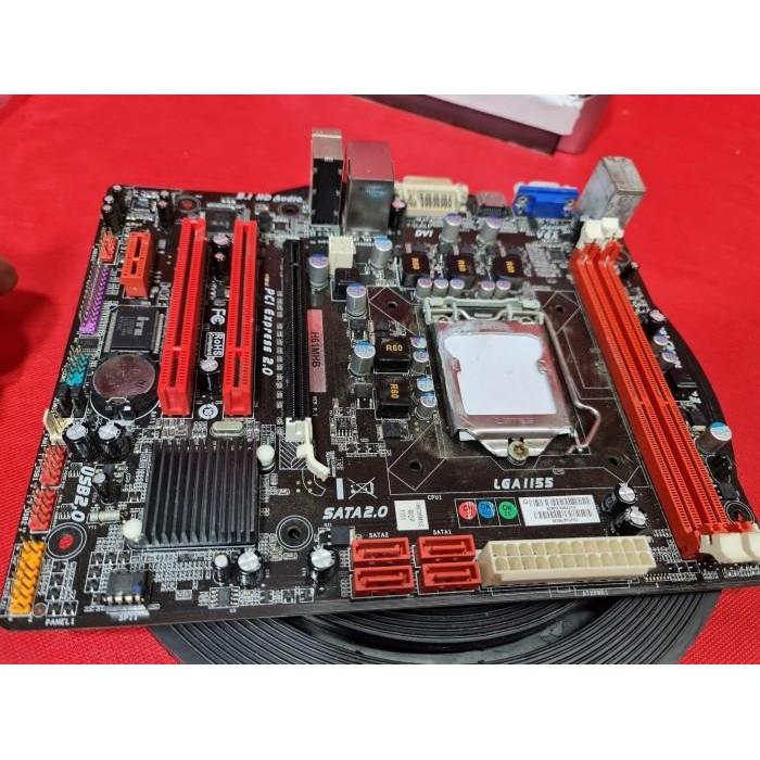 Motherboard Biostar H61MHB LGA 1155 TANPA BACKPANEL
