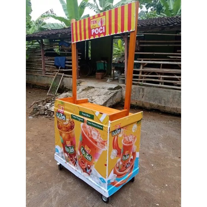 Gerobak booth Es Teh