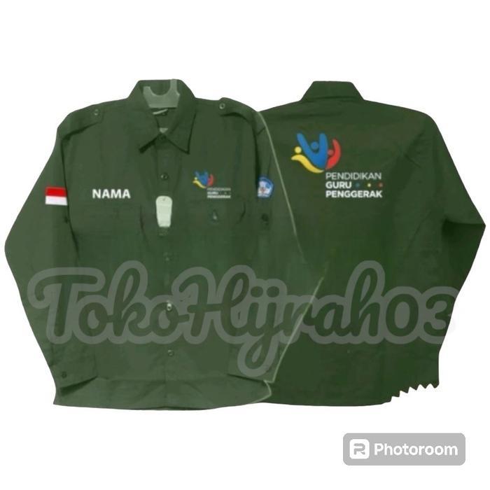 SERAGAM GURU PENGGERAK KEMEJA GURU PENGGERAK PDH BAJU GURU PENGGERAK