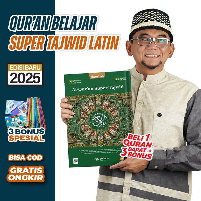 SIAPKIRIM Al Quran 30 Juz Latin Terjemah Per Kata Multikode Warna Ukuran Sedang Dan Besar Mushaf
