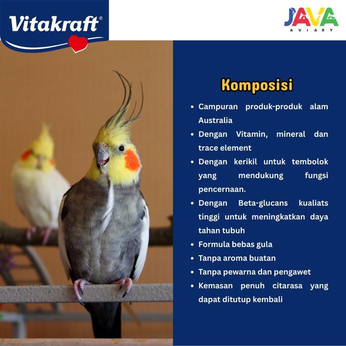 Vitakraft Australian For Cockatiels 750Gr Makanan Premium Mix Burung Cockatiels Par Australia Falk
