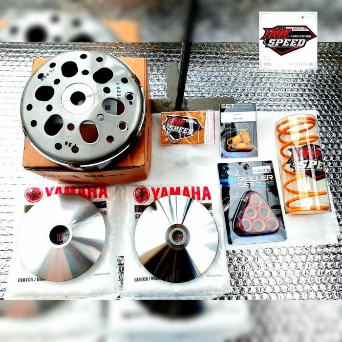 Paket full upgrade cvt Yamaha Fazzio 125 Grand fillano paket kirian custom modifikasi racing