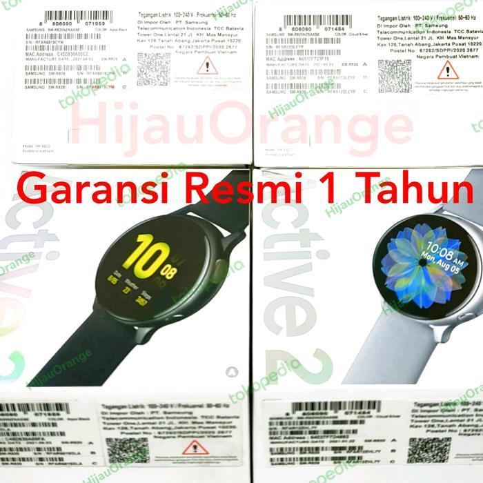 Terbaru Samsung Galaxy Watch Active 2 44Mm Garansi Resmi Active2 Jam Sm-R820