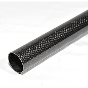 1Meter Pipa Carbon Tube Karbon Tube Od 24Mm Id 22Mm Tebal 1Mm 3K Glosy