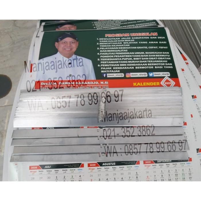 "New" Klem / klip / Kaleng Kalender ukuran - 32.5cm