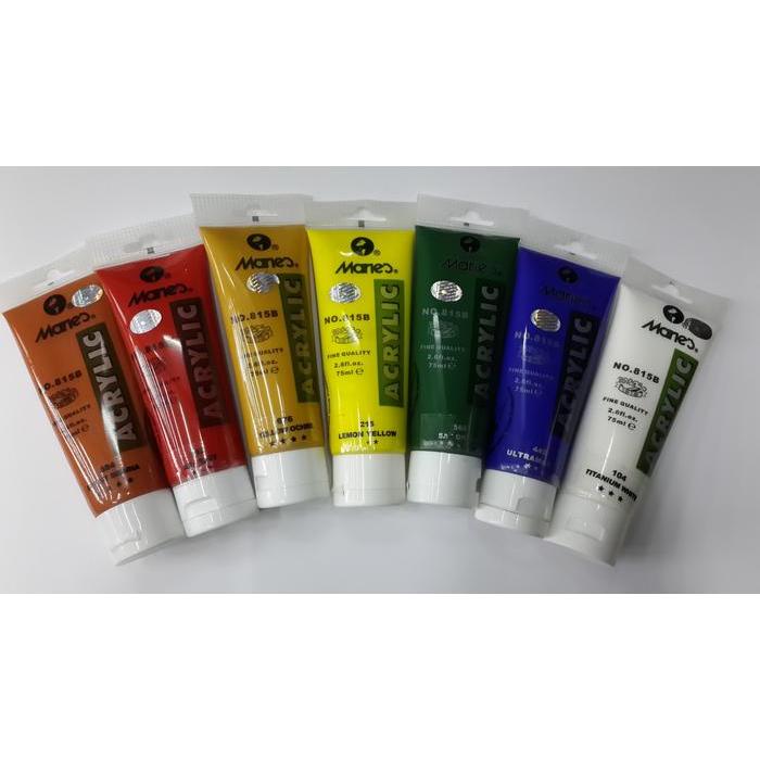 Discount Maries Acrylic Colour 75Ml / Cat Acrylic Maries / Cat Akrilik Maries