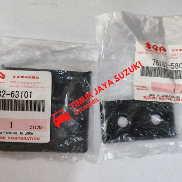 AKSESORIS MOBIL] PLAT KARET TAHANAN BAND PINTU KATANA SPAREPART SUZUKI PART REPLACEMENT