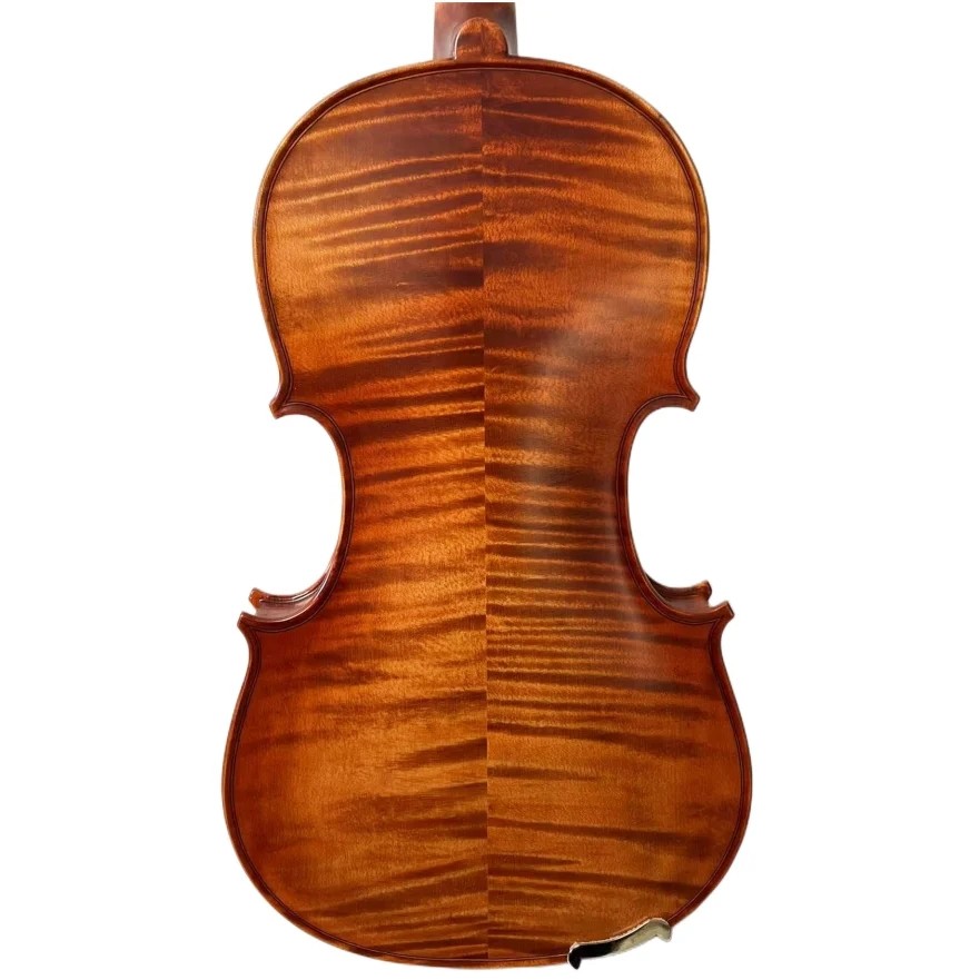 Professional Baroque style maestro violin 4/4,drawing and sculpted volute #14682