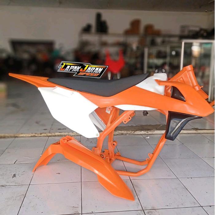 Rangka Frame KTM replika set body pnp mesin ninja gl mp tiger