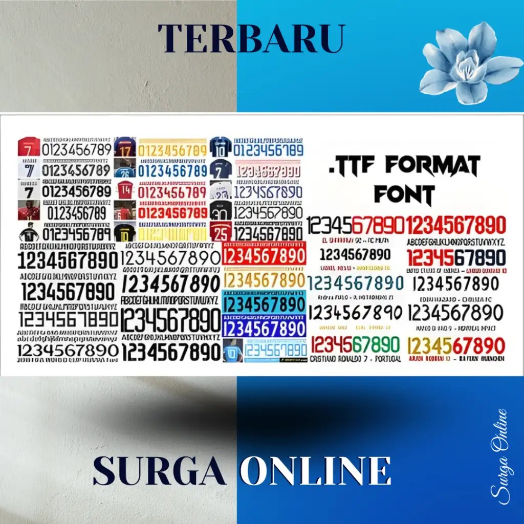 Koleksi 69 Font Club Bola ( Format .ttf )