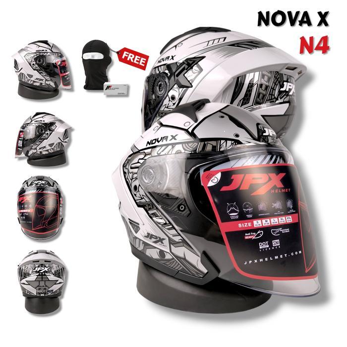 Jpx Nova X N2 Ultrabots Helm Jpx Half Face Helmet Motorcycle