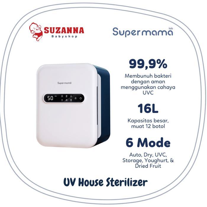 Supermama Lab UV House Sterilizer Sterilizer Botol Susu Bayi
