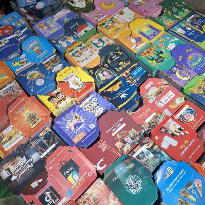 Best Seller Amplop Hari Raya Medium Isi 1000 Lembar Free Plastik Amplop Lebaran Unik Original