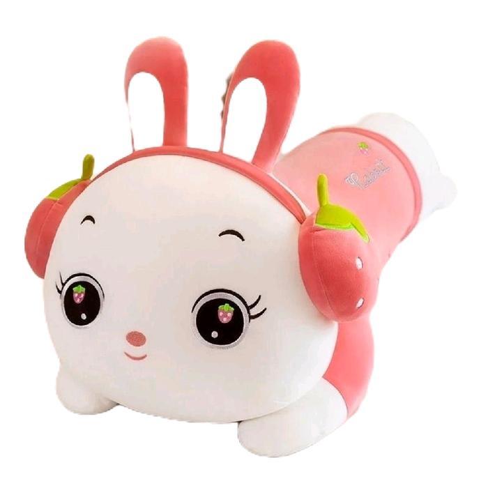 Miniso Toys - Boneka Guling Rabbit Bando Ukuran Jumbo 90Cm Dewasa Dolls Toys Yelvo Halus