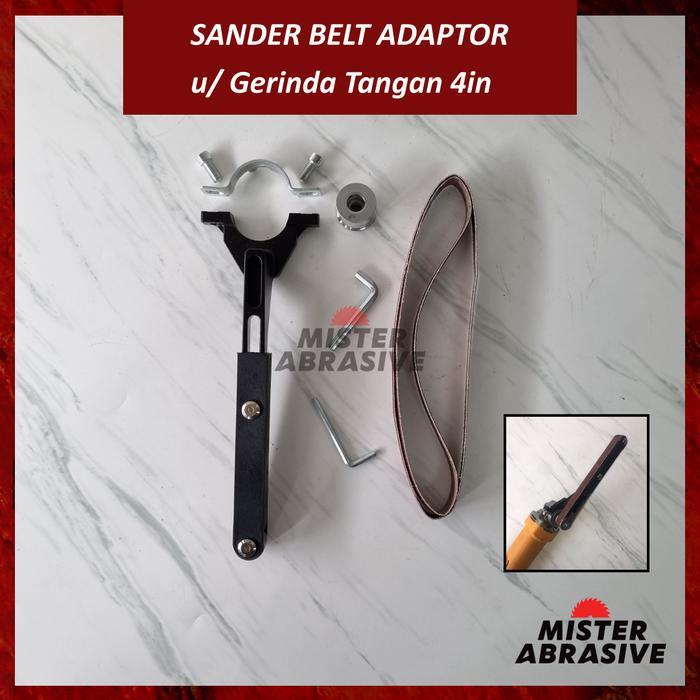 Krisbow Modern - Adaptor Amplas Belt Sander Konversi Mesin Gerinda Adapter Abrasive Grinder