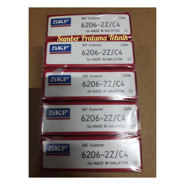 Ball Bearing 6206-2Z/C4 Skf