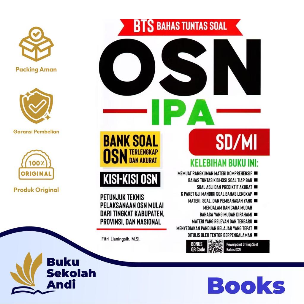 Buku OSN | BTS Bahas Tuntas Soal OSN IPA SD/MI - Penerbit Andi
