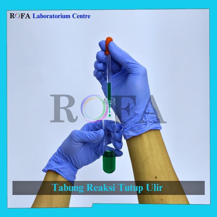 * ROFA Tabung Reaksi dengan Tutup Ulir / Test Tube With Screw Cap / Hach